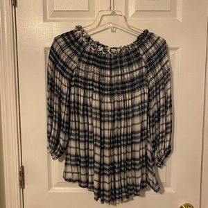 Off the Shoulder fall blouse